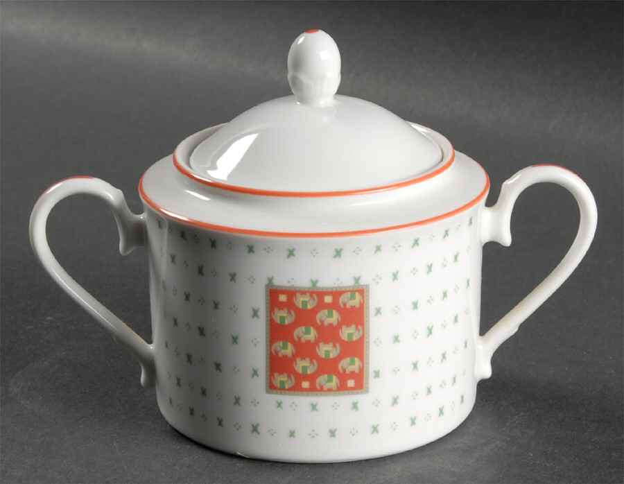 Hannibal Sugar Bowl & Lid by Noritake-1