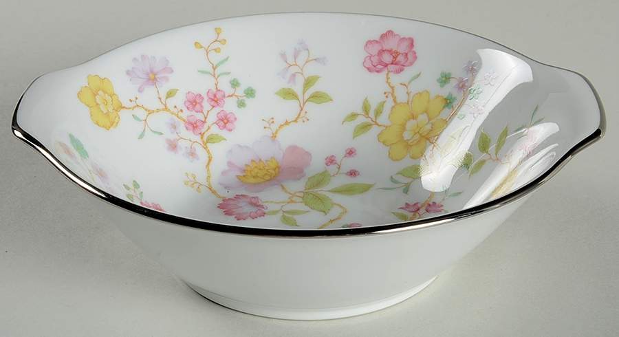 Harmony (Platinum Trim) Lugged Cereal Bowl by Noritake-1