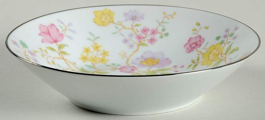 Harmony (Platinum Trim) Coupe Soup Bowl by Noritake-1