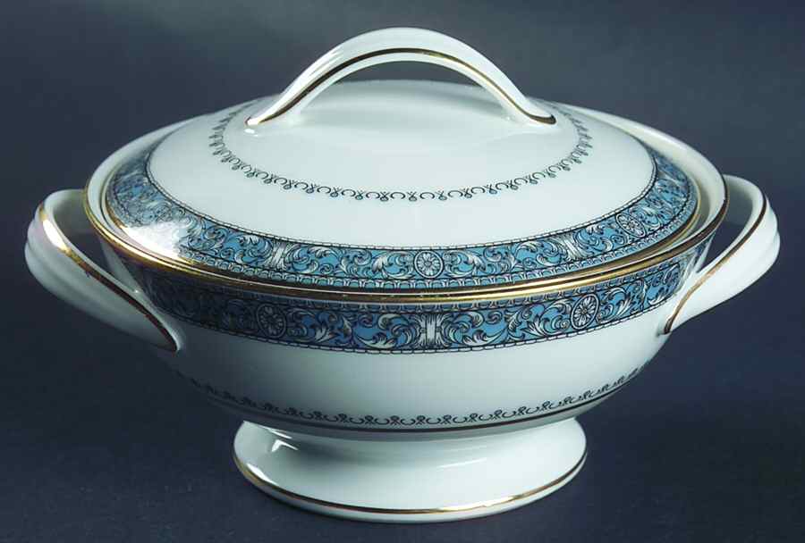 Harcourt Sugar Bowl & Lid by Noritake-1
