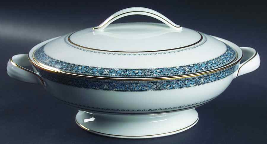 Harcourt Round Covered Vegetable by Noritake-1
