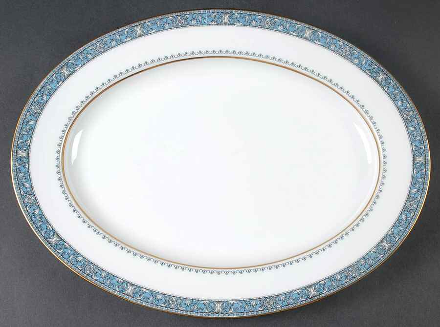 Harcourt 11" Oval Serving Platter by Noritake-1