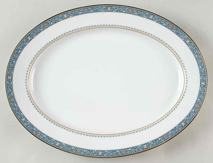 Harcourt 13" Oval Serving Platter by Noritake-1