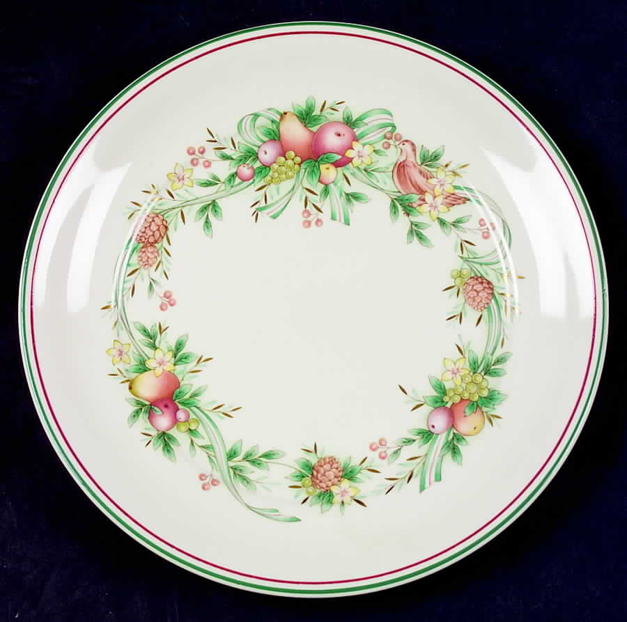 Harvest Ribbon Salad Plate by Noritake-1