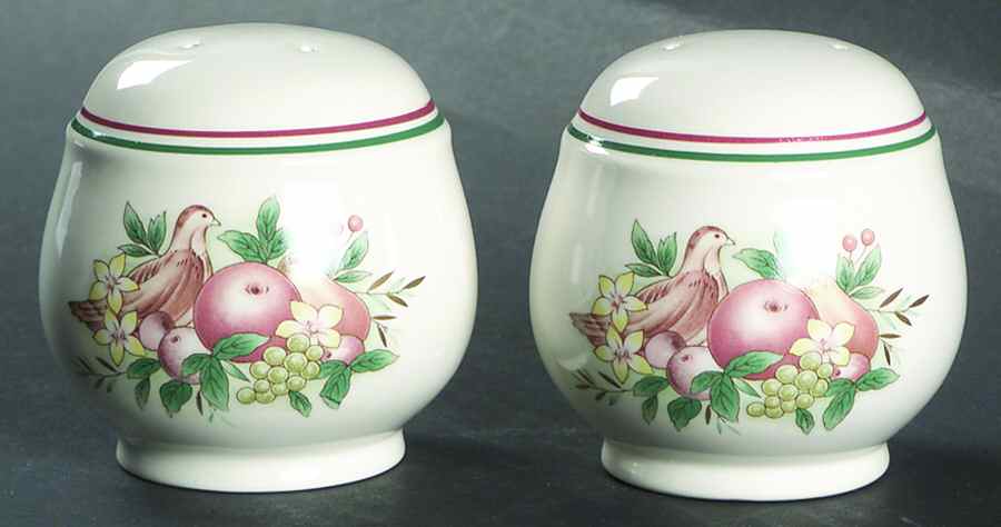 Harvest Ribbon Salt & Pepper Set by Noritake-1