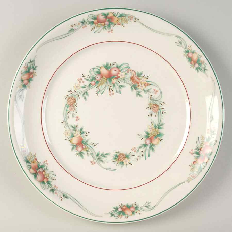 Harvest Ribbon 12" Chop Plate (Round Platter) by Noritake-1