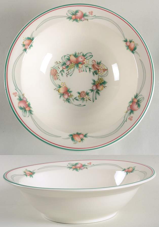 Harvest Ribbon 9" Round Vegetable Bowl by Noritake-1
