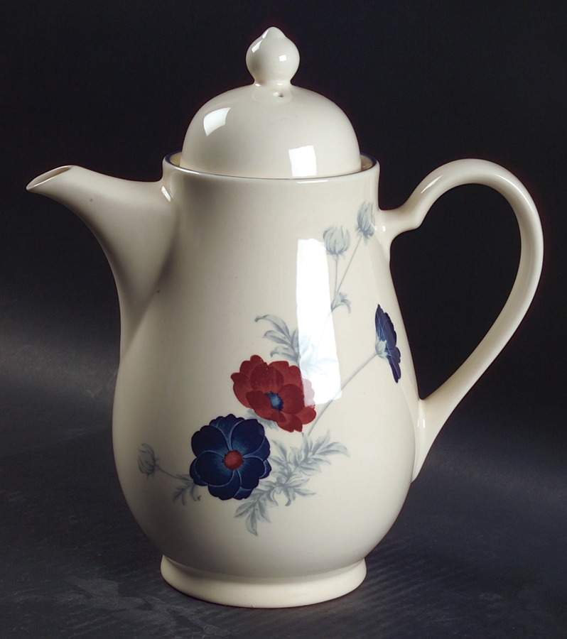 Harlequin Tea/Coffee Pot & Lid by Noritake-1