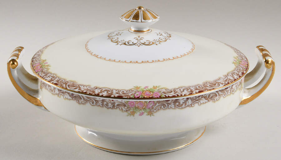 Harmony Round Covered Vegetable by Noritake-1
