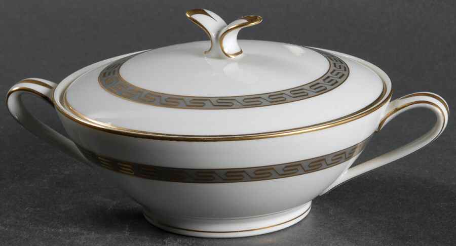 Hartford Sugar Bowl & Lid by Noritake-1