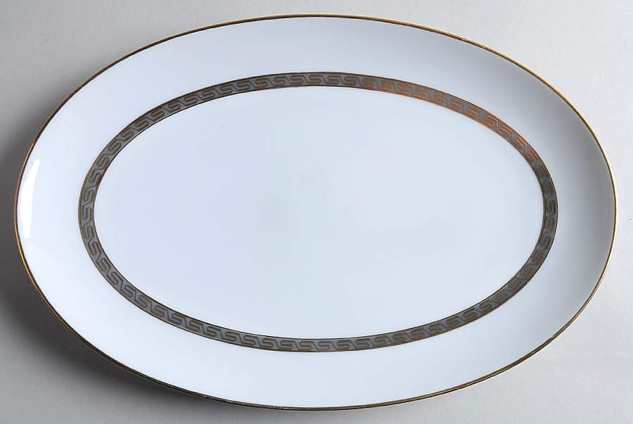 Hartford 12" Oval Serving Platter by Noritake-1