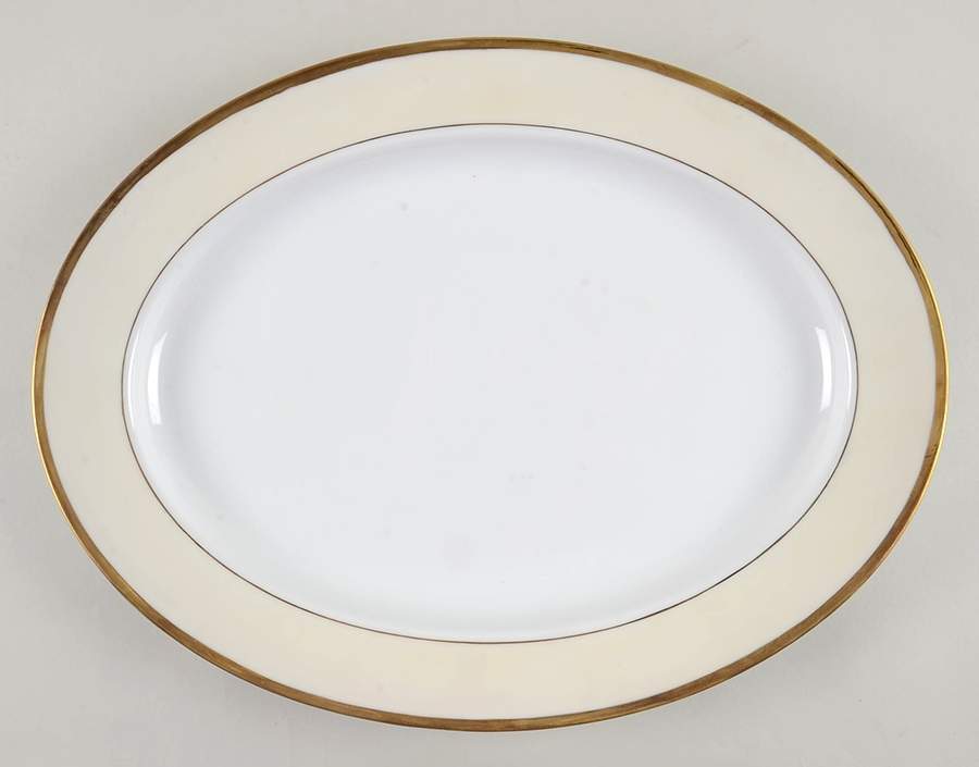Hartford 16" Oval Serving Platter by Noritake-1