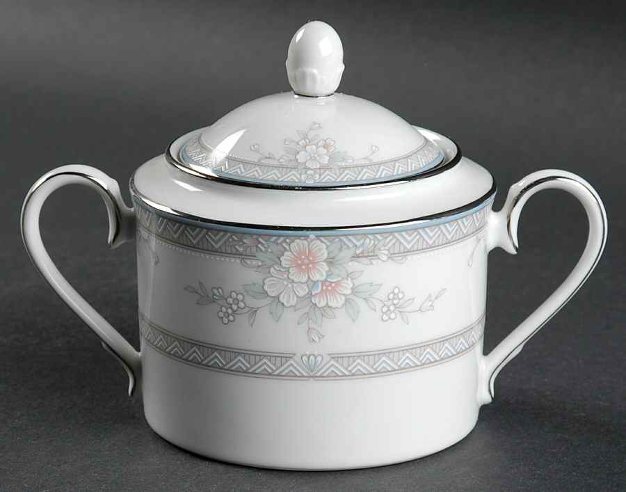 Hartley Sugar Bowl & Lid by Noritake-1