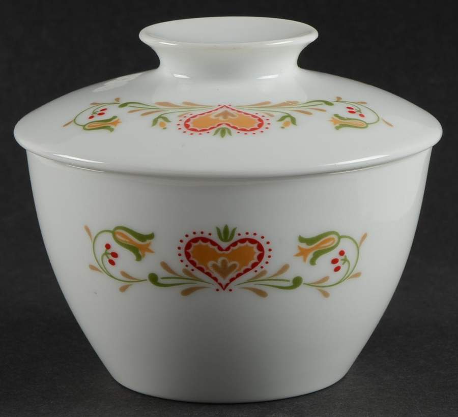 Hartsdale Sugar Bowl & Lid by Noritake-1