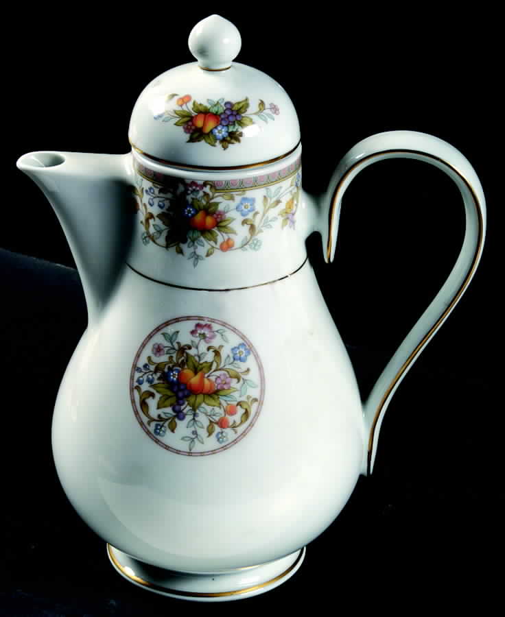 Harvesting Coffee Pot & Lid by Noritake-1
