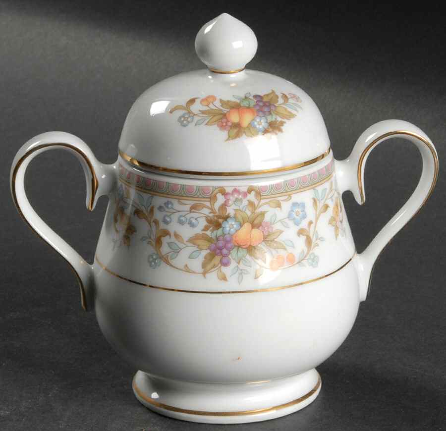 Harvesting Sugar Bowl & Lid by Noritake-1