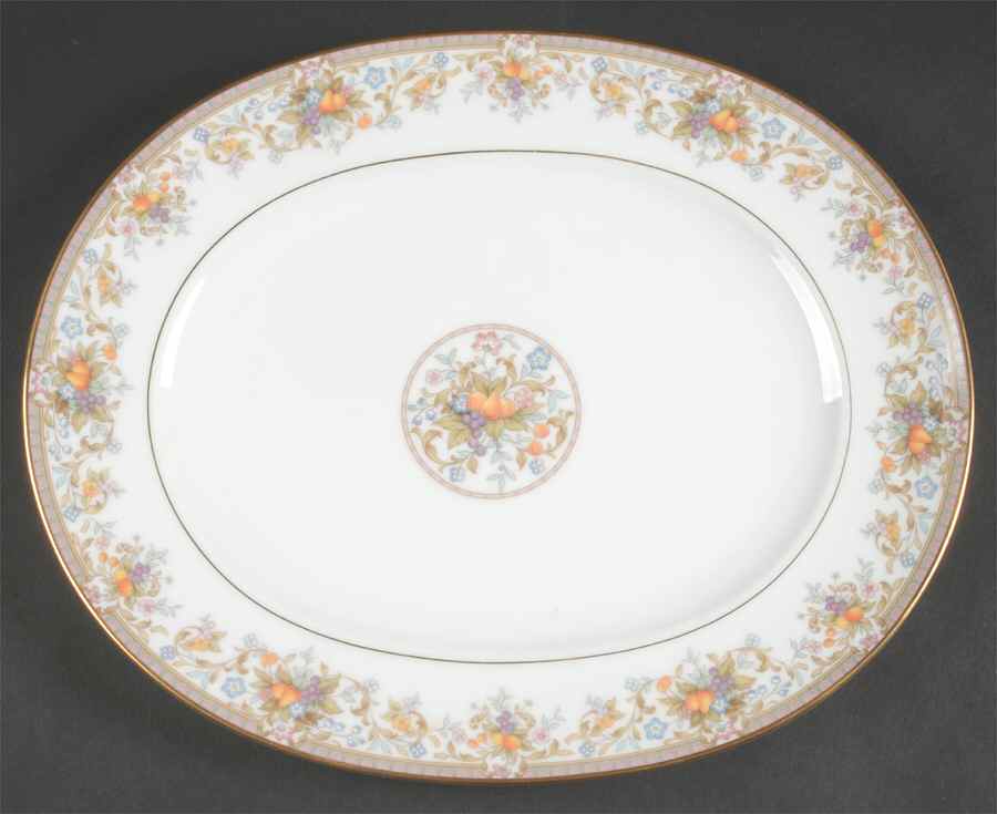 Harvesting 13" Oval Serving Platter by Noritake-1