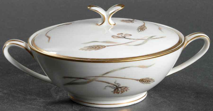 Harvester Sugar Bowl & Lid by Noritake-1