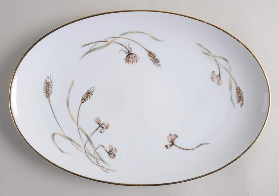 Harvester 12" Oval Serving Platter by Noritake-1