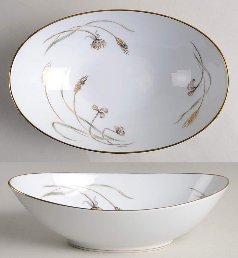 Harvester 9" Oval Vegetable Bowl by Noritake-1