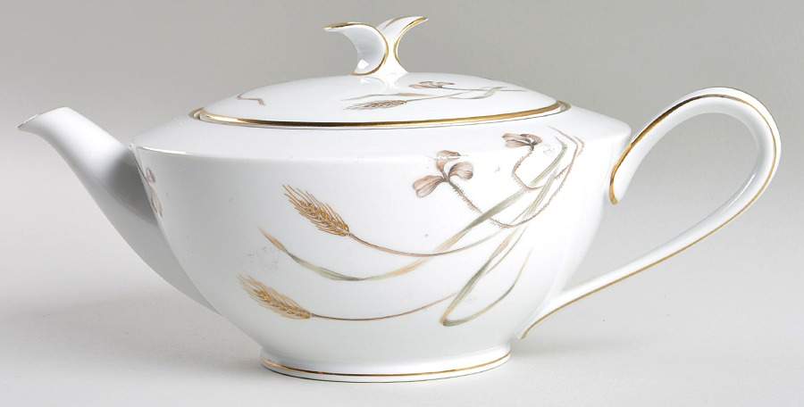 Harvester Teapot & Lid by Noritake-1