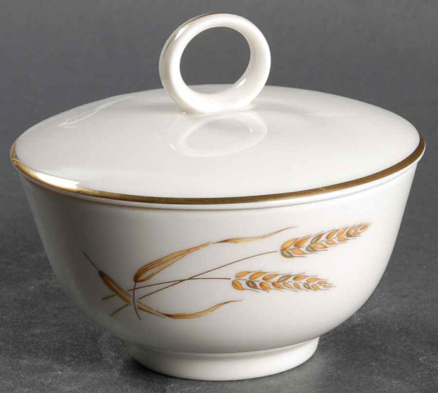 Harveston Sugar Bowl & Lid by Noritake-1