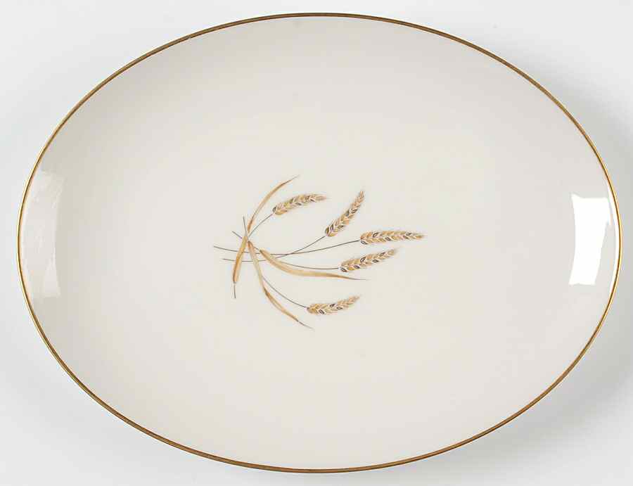 Harveston 12" Oval Serving Platter by Noritake-1