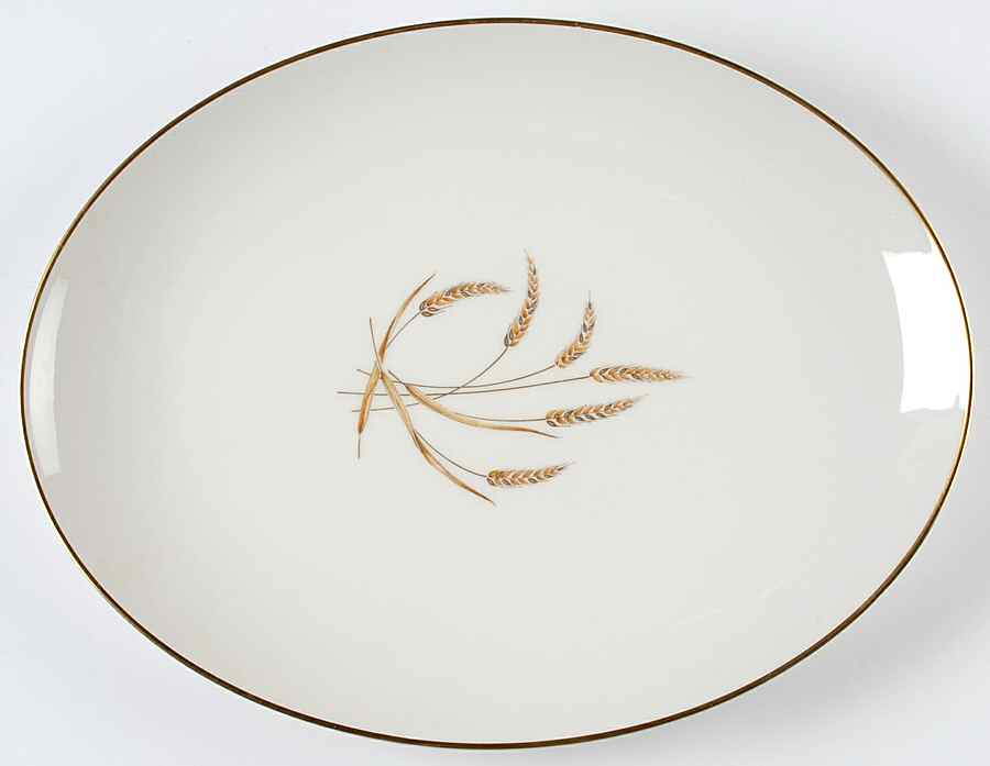 Harveston 15" Oval Serving Platter by Noritake-1