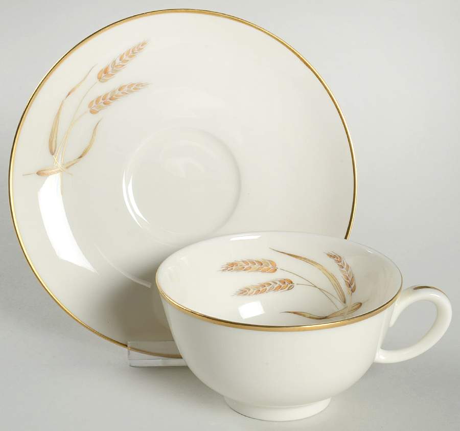 Harveston Flat Cup & Saucer Set by Noritake-1