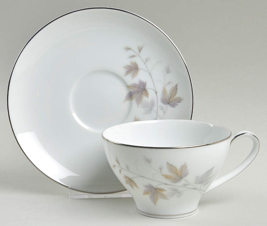 Harwood Flat Cup & Saucer Set by Noritake-1