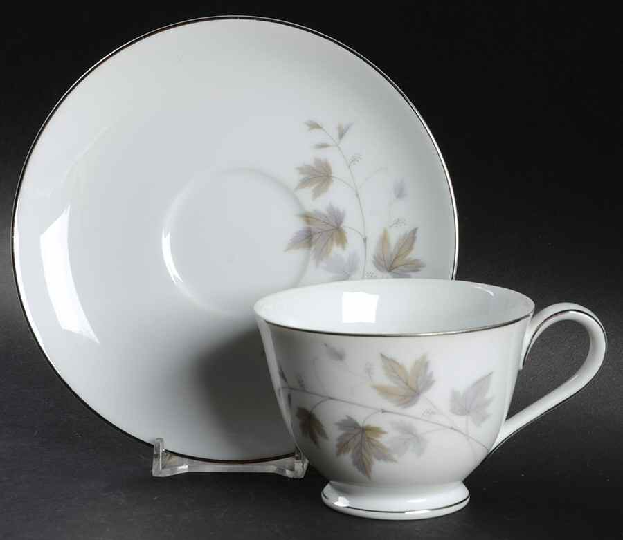 Harwood Footed Cup & Saucer Set by Noritake-1