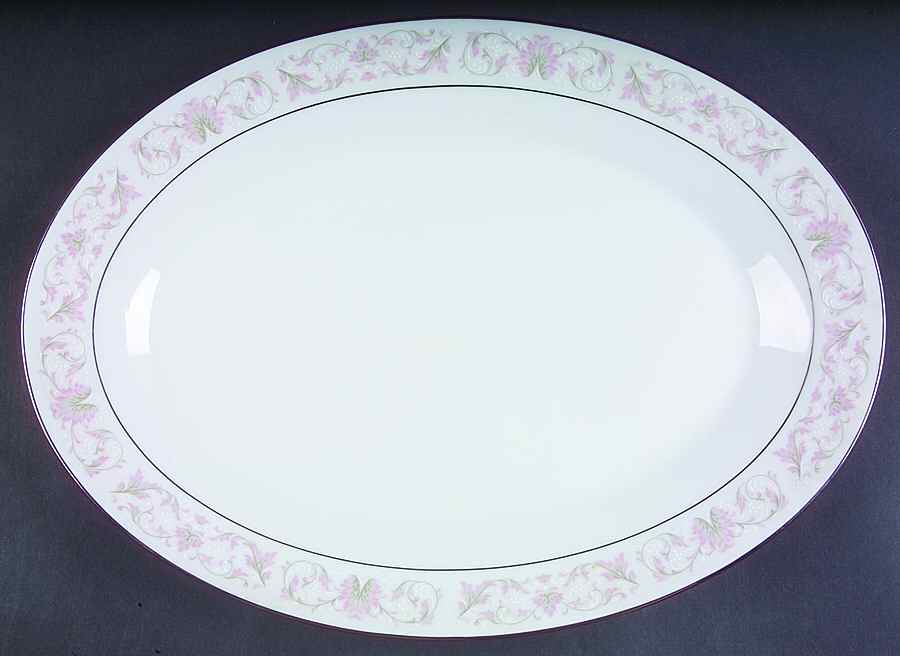 Harwyn 14" Oval Serving Platter by Noritake-1