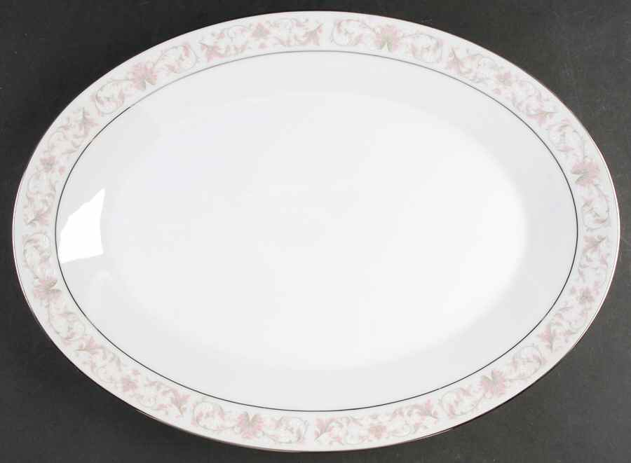 Harwyn 16" Oval Serving Platter by Noritake-1