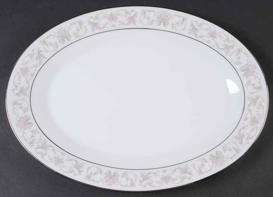 Harwyn 12" Oval Serving Platter by Noritake-1