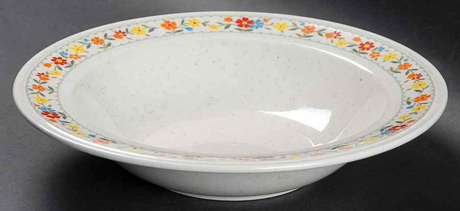 Happy Talk Rim Soup Bowl by Noritake-1
