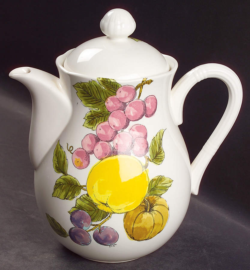 Harvest Time Coffee Pot & Lid by Noritake-1