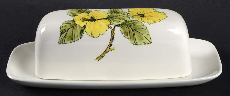 Harvest Time 1/4 Lb Covered Butter by Noritake-1