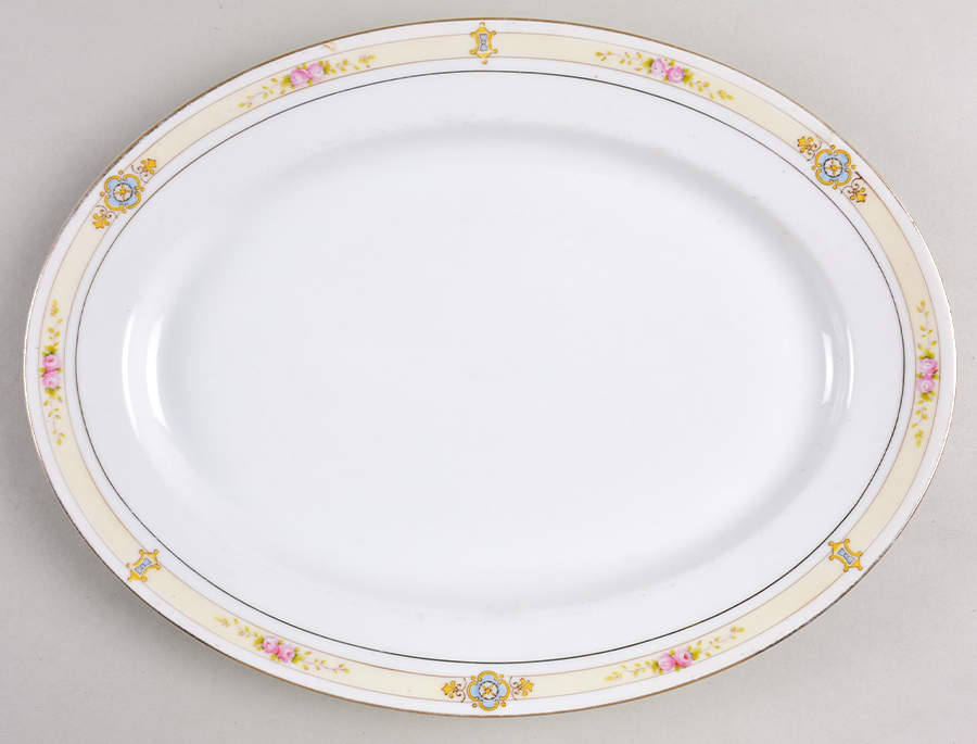 Havana 12" Oval Serving Platter by Noritake-1