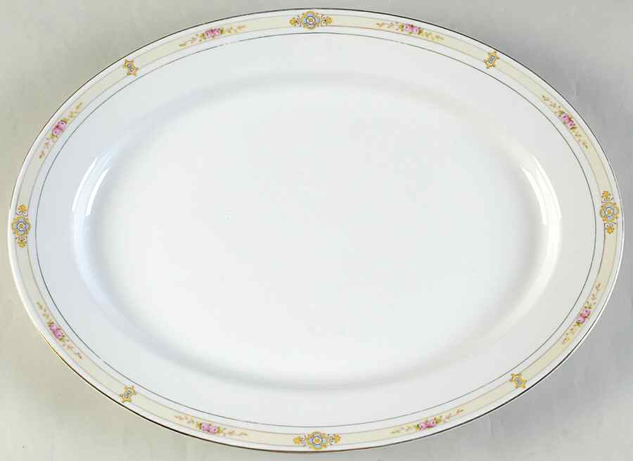 Havana 16" Oval Serving Platter by Noritake-1