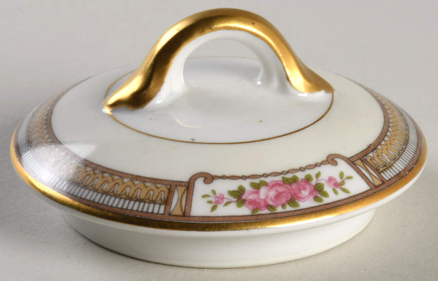 Haverford Lid for Sugar Bowl by Noritake-1