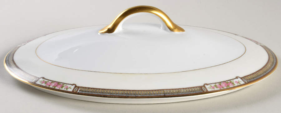 Haverford Lid for Oval Vegetable by Noritake-1
