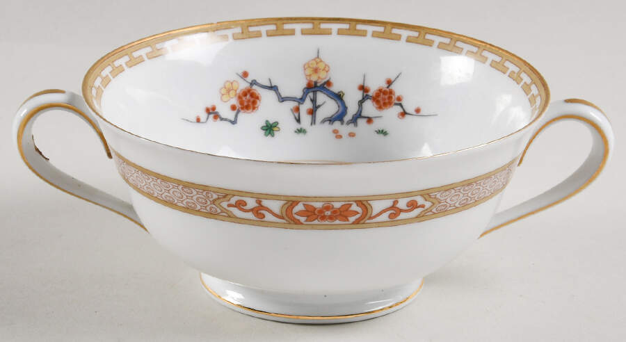 Hawthorne Footed Cream Soup Bowl by Noritake-1