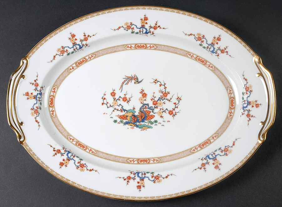 Hawthorne 16" Oval Serving Platter by Noritake-1