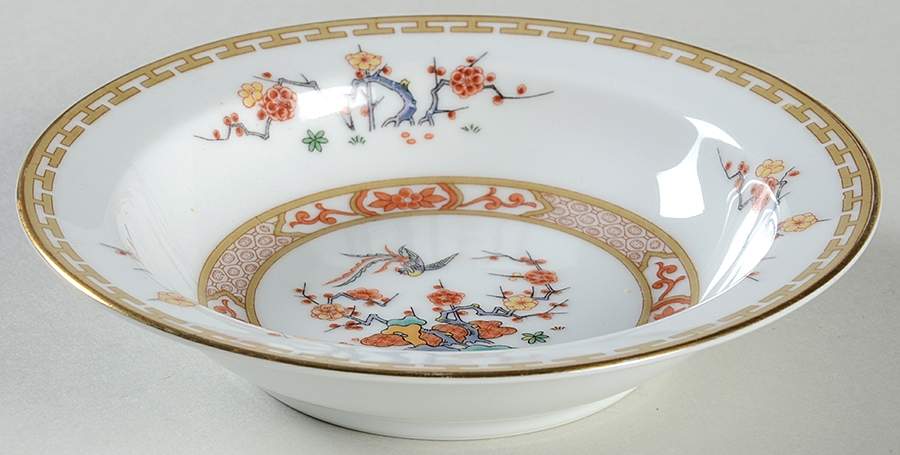 Hawthorne Rim Fruit/Dessert (Sauce) Bowl by Noritake-1