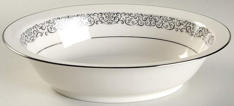Hawthorne 10" Oval Vegetable Bowl by Noritake-1