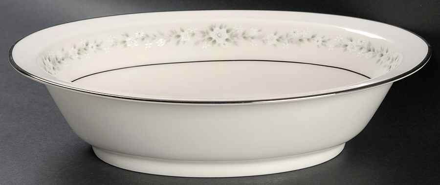 Heather 10" Oval Vegetable Bowl by Noritake-1