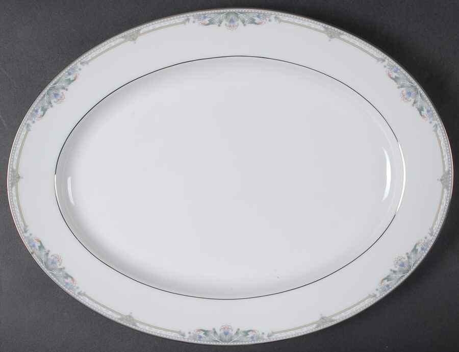 Heatherwood 13" Oval Serving Platter by Noritake-1
