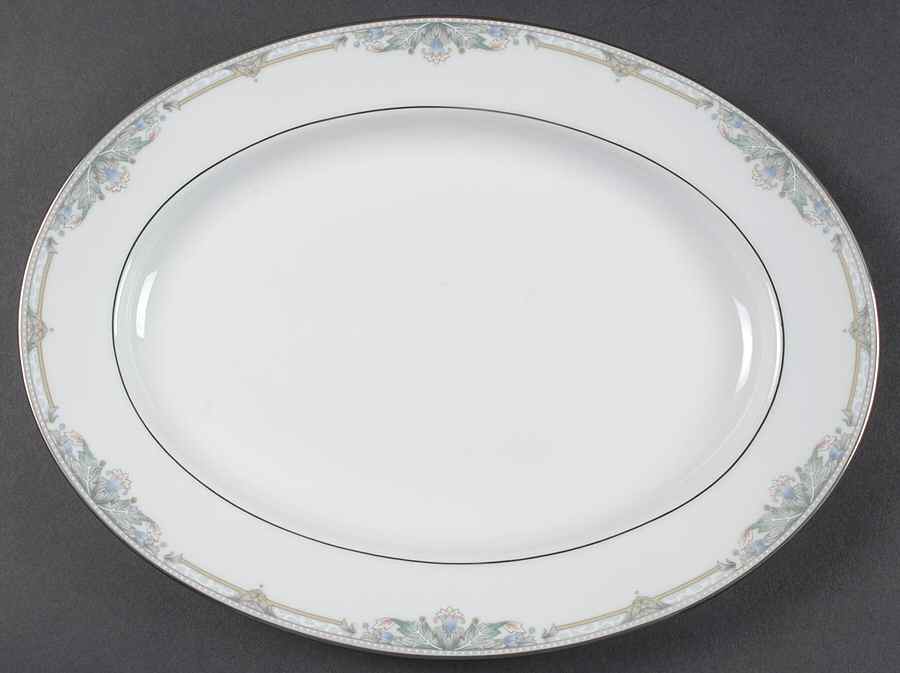 Heatherwood 11" Oval Serving Platter by Noritake-1