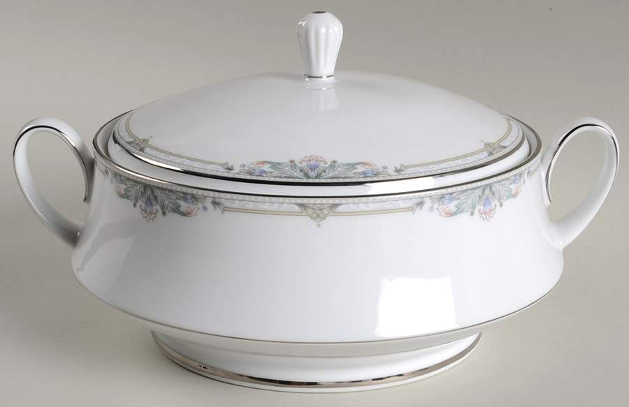 Heatherwood Round Covered Vegetable by Noritake-1