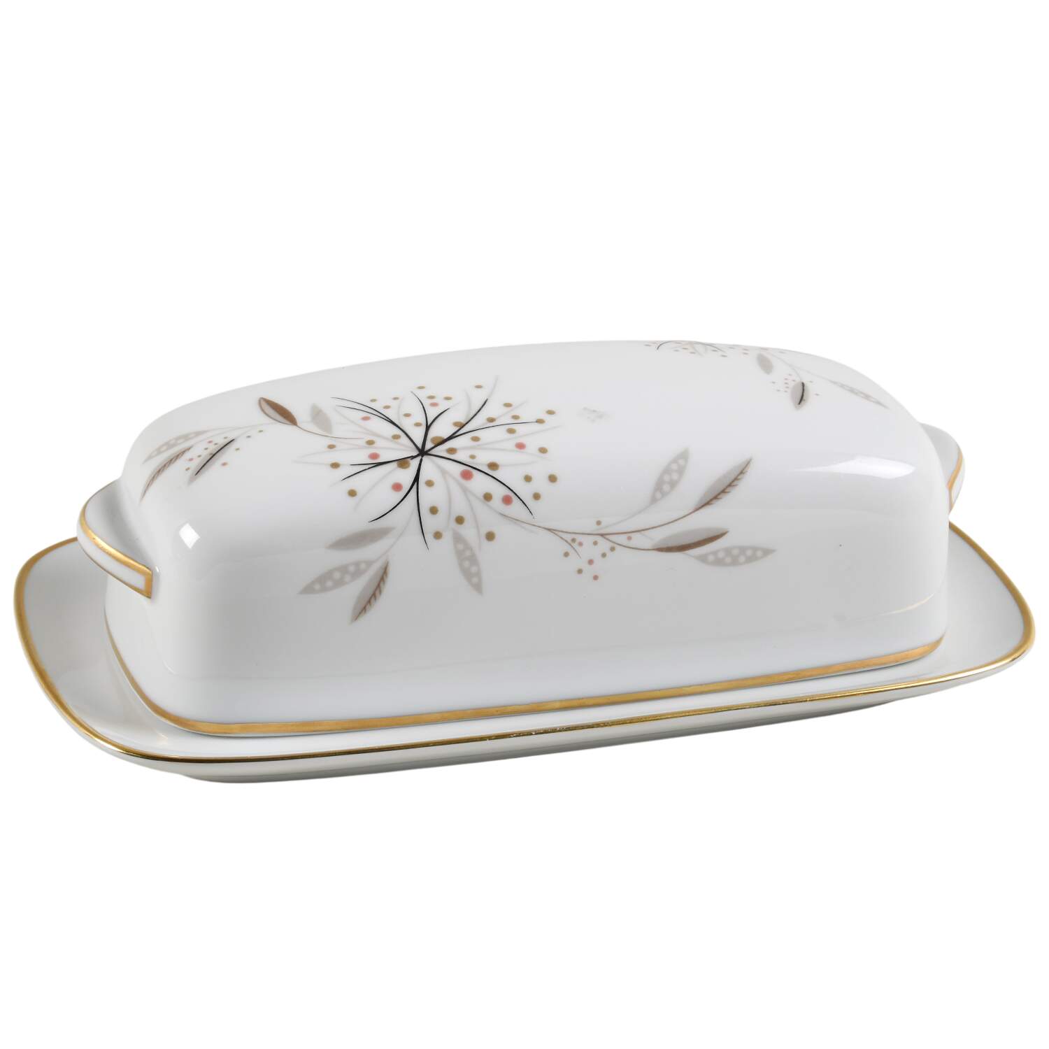 Helene 1/4 Lb Covered Butter by Noritake-1